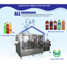 Automatic Carbonated Beverage Filling Machine for Pet Bottle